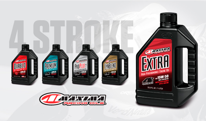 Los MAXIMA Racing Oils maximizan el rendimiento de tu moto