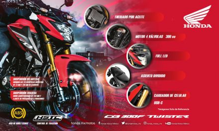 La nueva Honda CB300F Twister llega con un atractivo estilo deportivo