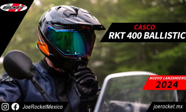 Nuevo lanzamiento del casco RKT 400 BALLISTIC de Joe Rocket