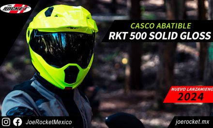Descubre la innovación en seguridad y confort: Casco RKT 500 Gloss