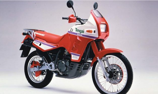 Kawasaki KLR 650 Tengai, la pionera Todoterreno