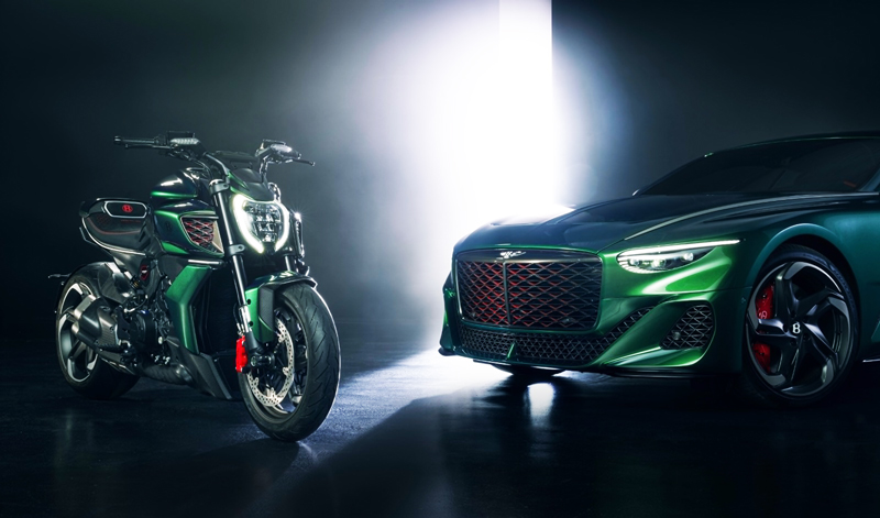 Ducati Diavel for Bentley: exclusividad, desempeño y artesanía