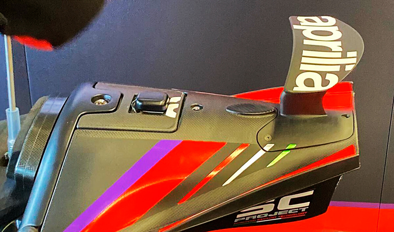 Aprilia implementa nuevos alerones traseros inspirados en el MotoGP
