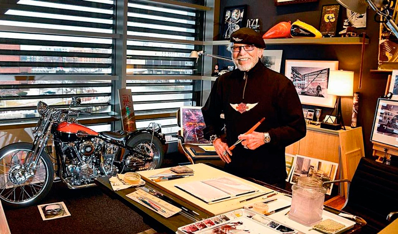 Willie G. Davidson, el maestro del diseño de la marca Harley-Davidson