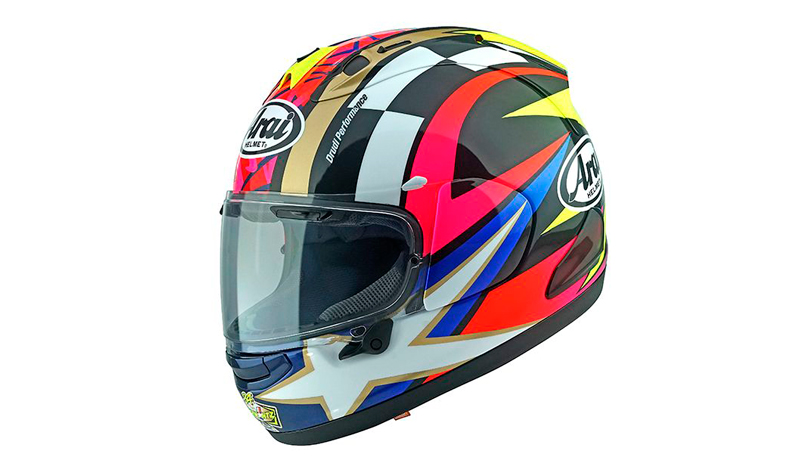 Arai lanza casco en honor al piloto americano Kevin Schwantz