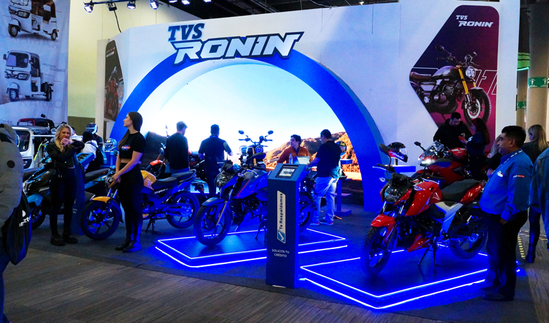 TVS Motor Company lanza la RONIN, su motocicleta “moderno-retro” en EXPO MOTO 2023
