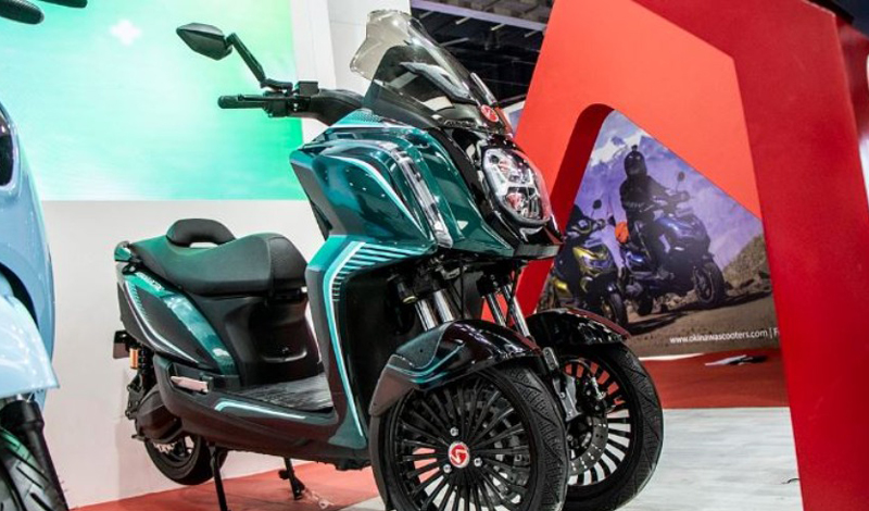 HERO presenta su nuevo scooter eléctrico de tres ruedas