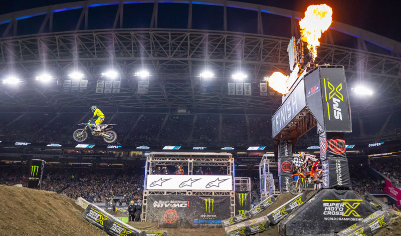 Cooper Webb de Yamaha gana el AMA Supercross de Seattle