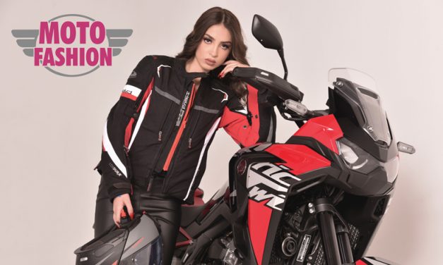 Barbara Serrano se luce con la Honda Africa Twin