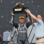 Josh Herrin, del Warhorse HSBK Racing Ducati Panigale V2 ha conseguido su segunda victoria en las en 200 Millas de Daytona