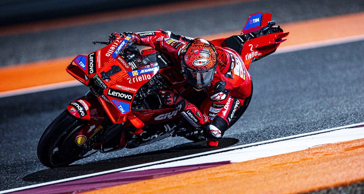 El Ducati Lenovo Team triunfa con Bagnaia en la carrera inaugural de la temporada 2024 de MotoGP en Lusail