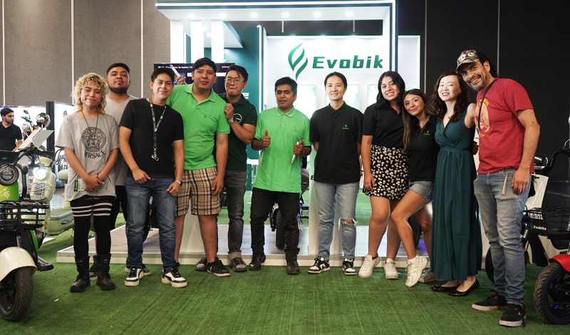 EVOBIKE presenta sus productos en el Foro de Expo Moto GDL