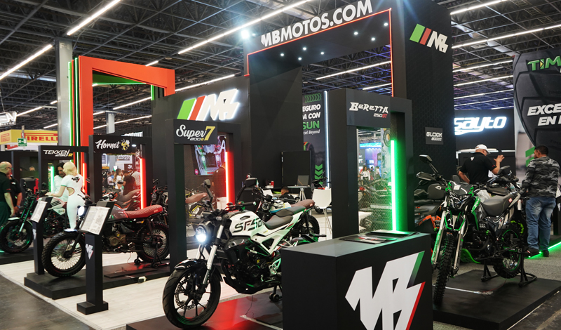 Sorprende MB Motos con sus dinámicas en Expo Moto GDL