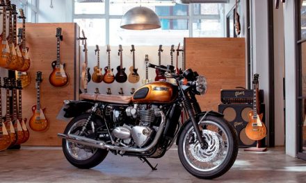 Triumph Bonneville edición especial Gibson