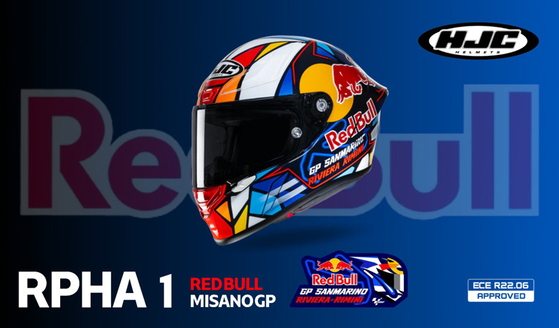 RPHA 1 Red Bull Misano GP: El casco de los campeones