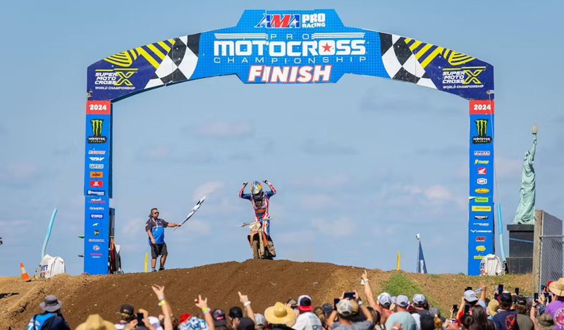 Chase Sexton logra la victoria local en el AMA MOTOCROSS que se realizó en Buchanan