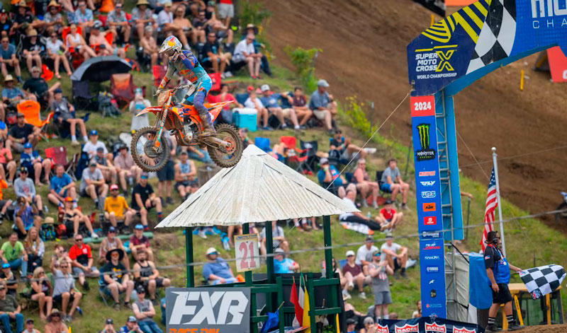 Chase Sexton vuelve a arrasar en Spring Creek para ampliar su ventaja en el campeonato de AMA Motocross