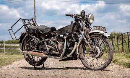 Conoce la motocicleta antigua que cuesta una fortuna