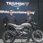 Triumph Scrambler 400 X White Mountaineering: Fusión única de estilo y tecnología