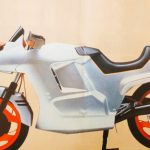La motocicleta de plástico, un proyecto audaz de los años 80’s