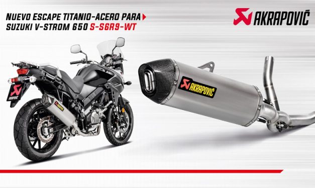 Mejora tu experiencia de conducción con el sistema de escape Akrapovic para tu Suzuki V-Strom 650