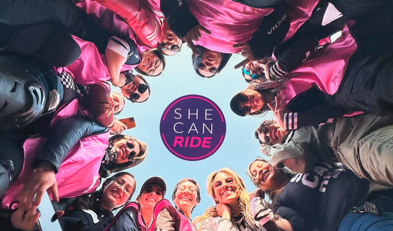 She Can Ride inicia su gira por México: Primer parada en Toluca