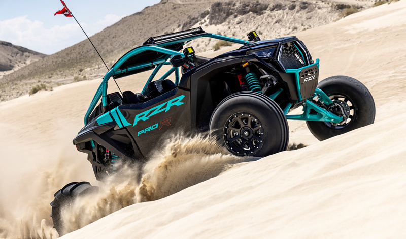 Familia Polaris RZR Pro 2025: estilo audaz, refinamiento y desempeño inigualable