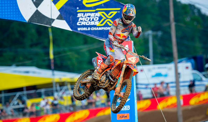 Chase Sexton se lleva su quinta victoria consecutiva del AMA Pro Motocross en Budds Creek