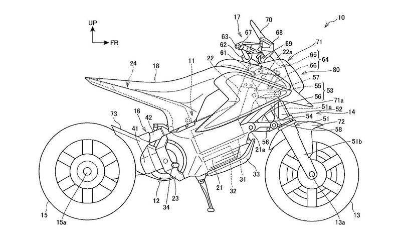 Honda patenta una Grom eléctrica: Un vistazo al futuro urbano de la movilidad