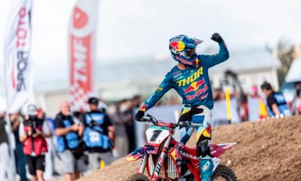 Jorge Prado recupera la placa roja, se lleva la victoria del MXGP en China