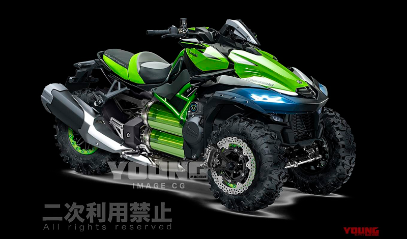 Kawasaki de hidrógeno, una mirada al futuro de la movilidad