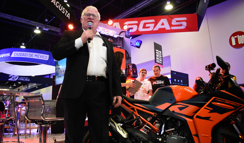 KTM atrapó a los visitantes de Expo Moto con su gama diversificada de modelos