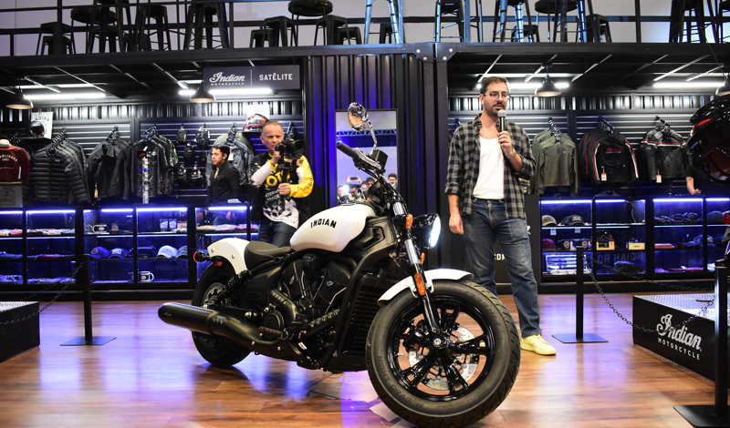 Indian Motorcycles rugió en Expo Moto con sus icónicos modelos