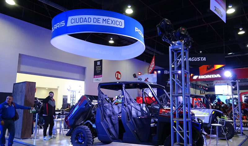 Polaris impresionó en Expo Moto CDMX 2024 con innovación y potencia