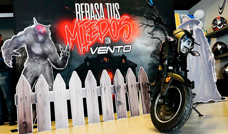 Vento Motorcycles celebra Halloween con una rodada y la apertura de tres agencias