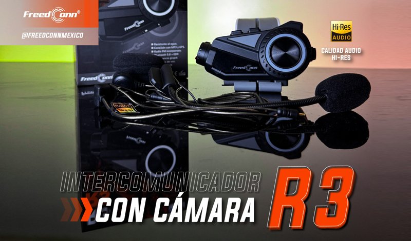 Conoce el Intercomunicador R3 de Freedconn en Expo Moto