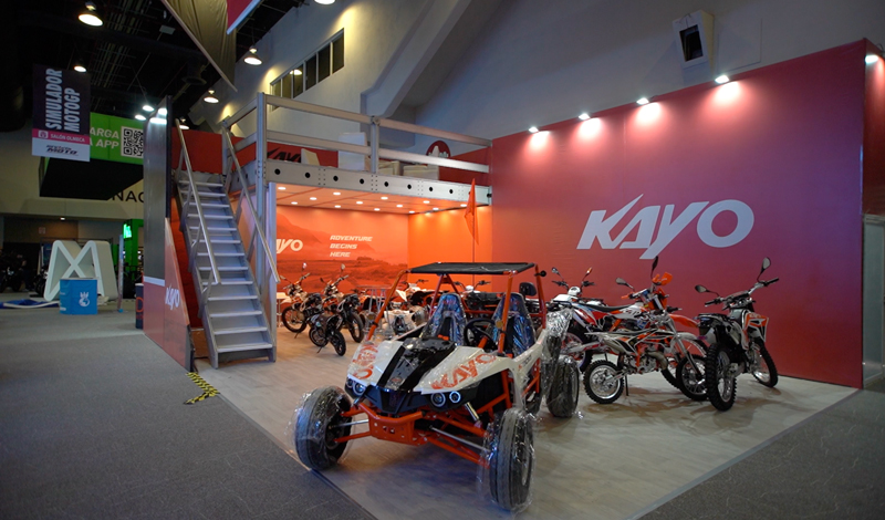 El Off-Road presente en Expo Moto con los modelos de Kayo 2025