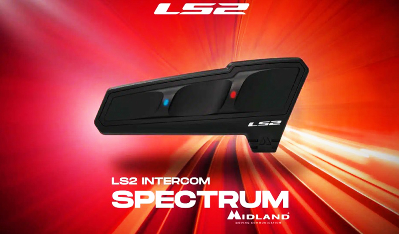 LS2 Spectrum, el intercomunicador con IA que todo motociclista necesita