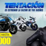 Inicia el año estrenando moto con las “Tentación es Suzuki”