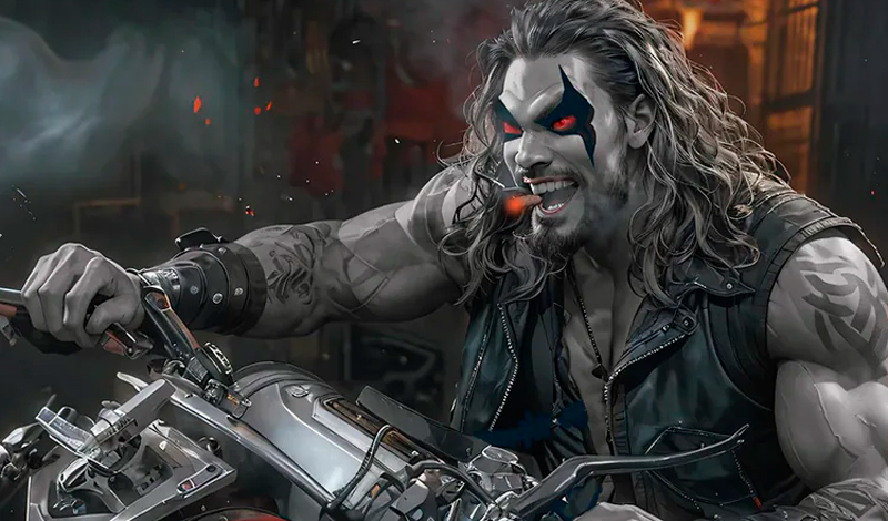 Jason Momoa se convierte en villano de DC junto a una misteriosa chopper