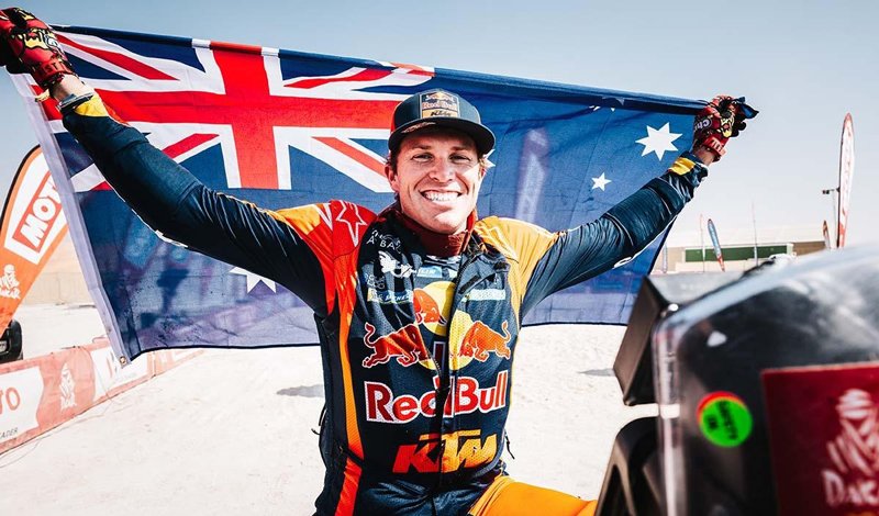 Daniel Sanders hace historia con su primera victoria en el Rally Dakar 2025