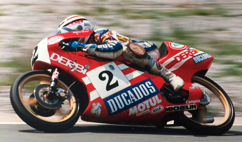 La historia de Champi Herreros: Consistencia, gloria y despedida de los 80cc
