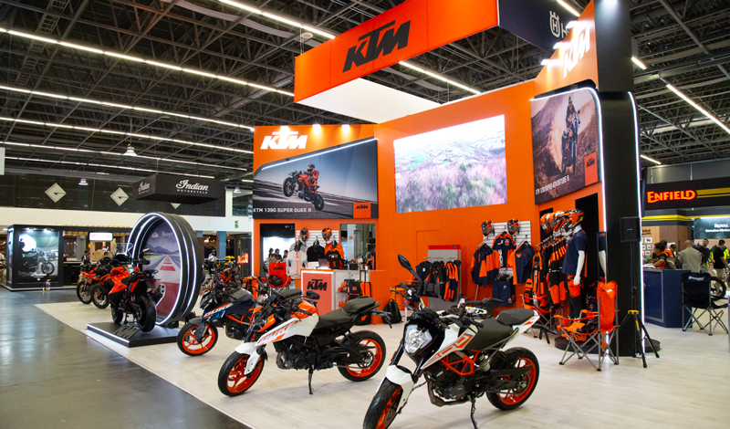 KTM arrasó en Expo Moto GDL con una participación destacada y la trivia de una motocicleta Freeride E-XC