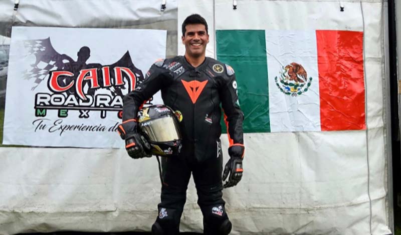 El piloto mexicano de CAIN, Gonzalo Castro, ya está en Europa para disputar el Southern 100 en la Isla de Man