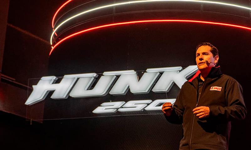 Lanzamiento oficial de la HERO Hunk 250R