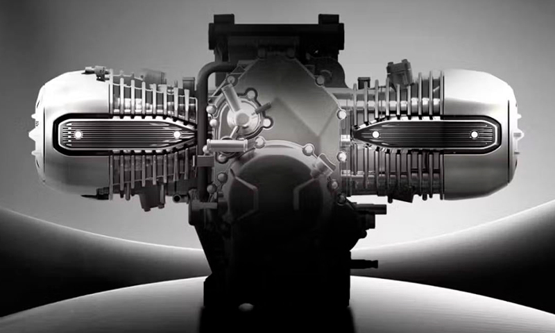 Benda P51 Concept: Una naked híbrida con motor bóxer que sorprende al mundo